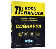 Antikor 11. Sınıf Coğrafya Soru Bankası