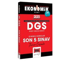 Yargı 2023 DGS Ekonomik Seri Tamamı Çözümlü Son 5 Yıl Çıkmış Sınav Soruları