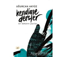 Kendime Dersler - Uğurcan Akyüz - Payda Yayıncılık