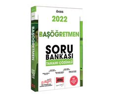 Yargı 2022 ÖKBS Başöğretmen Tamamı Çözümlü Soru Bankası