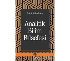 Analitik Bilim Felsefesi - Ali Rıza Erdem - Anı Yayıncılık