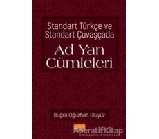 Standart Türkçe ve Standart Çuvaşçada Ad Yan Cümleleri