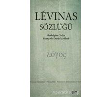 Levinas Sözlüğü - Rodolphe Calin - Say Yayınları