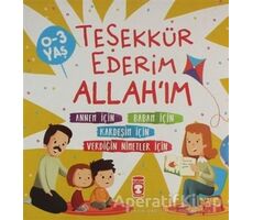 Teşekkür Ederim Allahım (4 Kitap Takım) - Kolektif - Timaş Gülce Çocuk