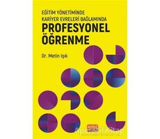 Profesyonel Öğrenme - Metin Işık - Nobel Bilimsel Eserler