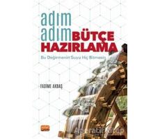 Adım Adım Bütçe Hazırlama - Fadime Akbaş - Nobel Bilimsel Eserler