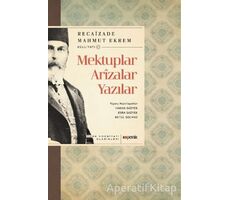 Mektuplar Arızalar Yazılar - Recaizade Mahmut Ekrem - Kopernik Kitap