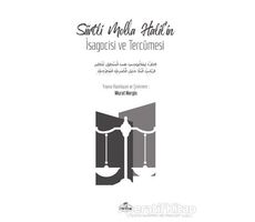 Siirtli Molla Halil’in İsagocisi ve Tercümesi - Siirtli Molla Halil - Ravza Yayınları