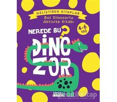 Nerede Bu Dinozor? - Bol Dinozorlu Aktivite Kitabı - Nuran Ferhan Can - Çamlıca Çocuk Yayınları
