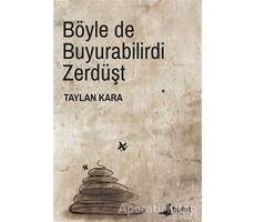 Böyle de Buyurabilirdi Zerdüşt - Taylan Kara - Bulut Yayınları