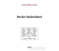 Devlet Doktrinleri - İlhan F. Akın - Beta Yayınevi