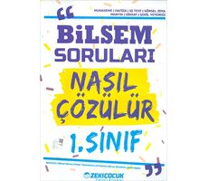 1.Sınıf Bilsem Soruları Nasıl Çözülür Zeki Çocuk Yayınları