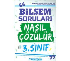 3.Sınıf Bilsem Soruları Nasıl Çözülür Zeki Çocuk Yayınları