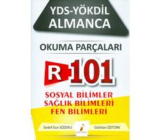 YDS YÖKDİL Almanca R101 Okuma Parçaları / Sosyal Bilimler - Sağlık Bilimleri - Fen Bilimleri