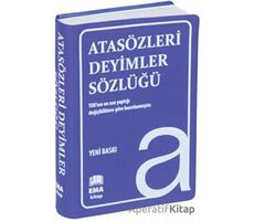 Atasözleri Deyimler Sözlüğü (Karton Kapak) - Kolektif - Ema Kitap