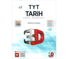 TYT Tarih Tamamı Video Çözümlü Soru Bankası 3D Yayınları