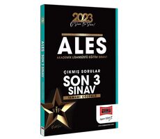 Yargı 2023 ALES Tamamı Çözümlü Çıkmış Sınav Soruları Son 3 Sınav