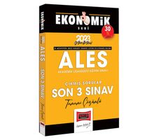 Yargı 2023 ALES Ekonomik Seri Tamamı Çözümlü Son 3 Sınav Çıkmış Sorular