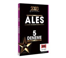 Yargı 2023 ALES Tamamı Çözümlü 5 Deneme