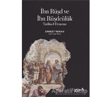 İbn Rüşd ve İbn Rüşdcülük - Ernest Renan - Albaraka Yayınları