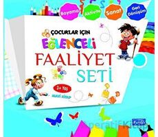 Eğlenceli Faaliyet Seti Mavi Kitap – 3 Yaş Üzeri - Kolektif - Parıltı Yayınları