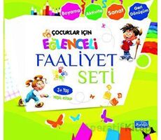 Eğlenceli Faaliyet Seti Yeşil Kitap - 3 Yaş Üzeri - Kolektif - Parıltı Yayınları