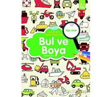 Bul ve Boya - Yeşil Kitap - Ferhat Çınar - 0-6 Yaş Yayınları