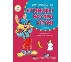 Etkinlikli Boyama Kitabı (Çıkartmalı) - Berrin Göncü Işıkoğlu - Nesil Çocuk Yayınları