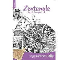 Zentangle - Sanat Terapisi - Anya Lothrop - Martı Yayınları