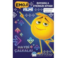 Emoji Filmi Boyama ve Etkinlik Kitabı - Cordelia Evans - Martı Çocuk Yayınları