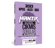 Yediiklim 2023 KPSS ALES DGS Sözel Mantık Tamamı Çözümlü Çıkmış Sorular