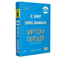Editör 2. Sınıf VIP Tüm Dersler Soru Bankası Mavi Kitap
