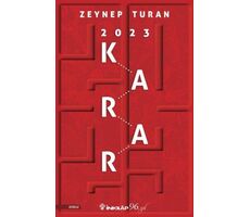 2023 Karar - Zeynep Turan - İnkılap Kitabevi