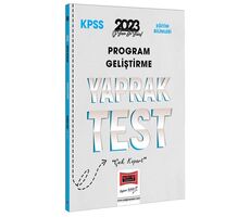 Yargı 2023 KPSS Eğitim Bilimleri Program Geliştirme Yaprak Test