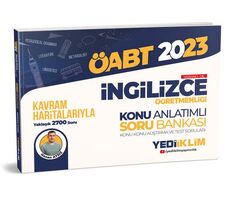 Yediiklim 2023 ÖABT İngilizce Öğretmenliği Kavram Haritalarıyla Konu Anlatımlı Soru Bankası