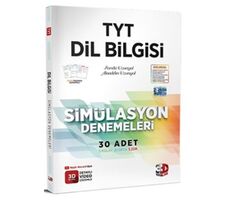 TYT Dil Bilgisi Simülasyon Denemeleri 3D Yayınları