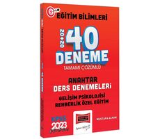 Yargı 2023 KPSS Eğitim Bilimleri Gelişim Psikolojisi ve Rehberlik Özel Eğitim Anahtar 40 Deneme