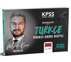 Yargı 2023 KPSS Genel Yetenek İnteraktif Serisi Türkçe Video Ders Notları
