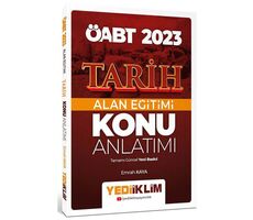 Yediiklim 2023 ÖABT Tarih Alan Eğitimi Tamamı Çözümlü Soru Bankası