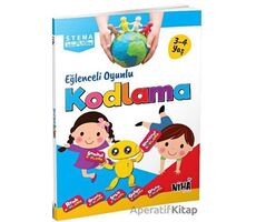 Stema Eğlenceli Oyunlu Kodlama (3-4 Yaş) - Kolektif - Niha Çocuk