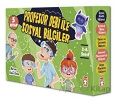 Profesör Debi İle Sosyal Bilgiler Seti (5 Kitap) - Birsen Ekim Özen - Timaş Çocuk