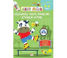 Akıllı Minik Eğlenceli Zeka Oyunları Etkinlik Kitabı 3-4 Yaş - E. Bahar Düzen - Mevsimler Kitap