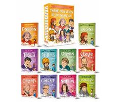 Tarihe Yön Veren Bilim İnsanları Serisi Kutulu (10 Kitap Takım) - Cezmi Ersöz - Dokuz Çocuk