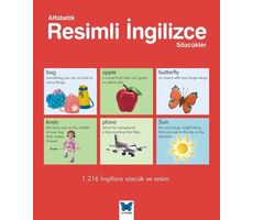 Alfabetik Resimli İngilizce Sözcükler - Jo Litchfield - Mavi Kelebek Yayınları