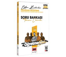 Yargı 2023 KPSS Eğitim Bilimleri Öğretmenler Ekibi Program Geliştirme Tamamı Çözümlü Soru Bankası