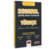 Yargı 2023 TYT-YGS-ÖSS Son 15 Yıl Çıkmış Sınav Soruları