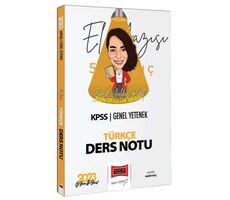 Yargı 2023 KPSS Genel Yetenek Son Düzlük El Yazısı İle Türkçe Ders Notu