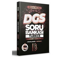 Benim Hocam 2023 DGS Türkçe Tamamı Çözümlü Soru Bankası