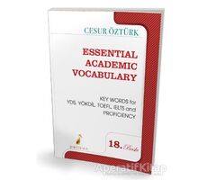 Essential Academic Vocabulary - Cesur Öztürk - Pelikan Tıp Teknik Yayıncılık