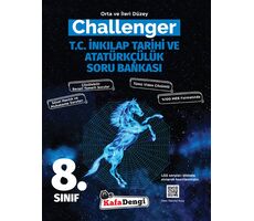 Kafadengi 8. Sınıf TC İnkılap Tarihi ve Atatürkçülük Challenger Soru Bankası